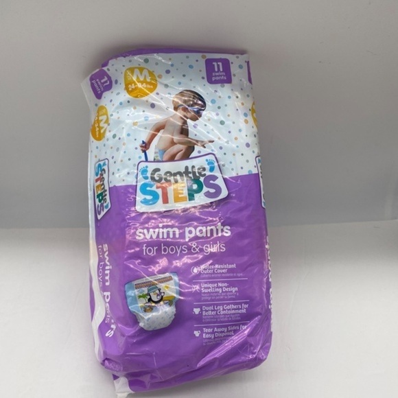 Gentle Steps Swim Pants for Boys & Girls Size M 24-34lbs - Picture 2 of 8